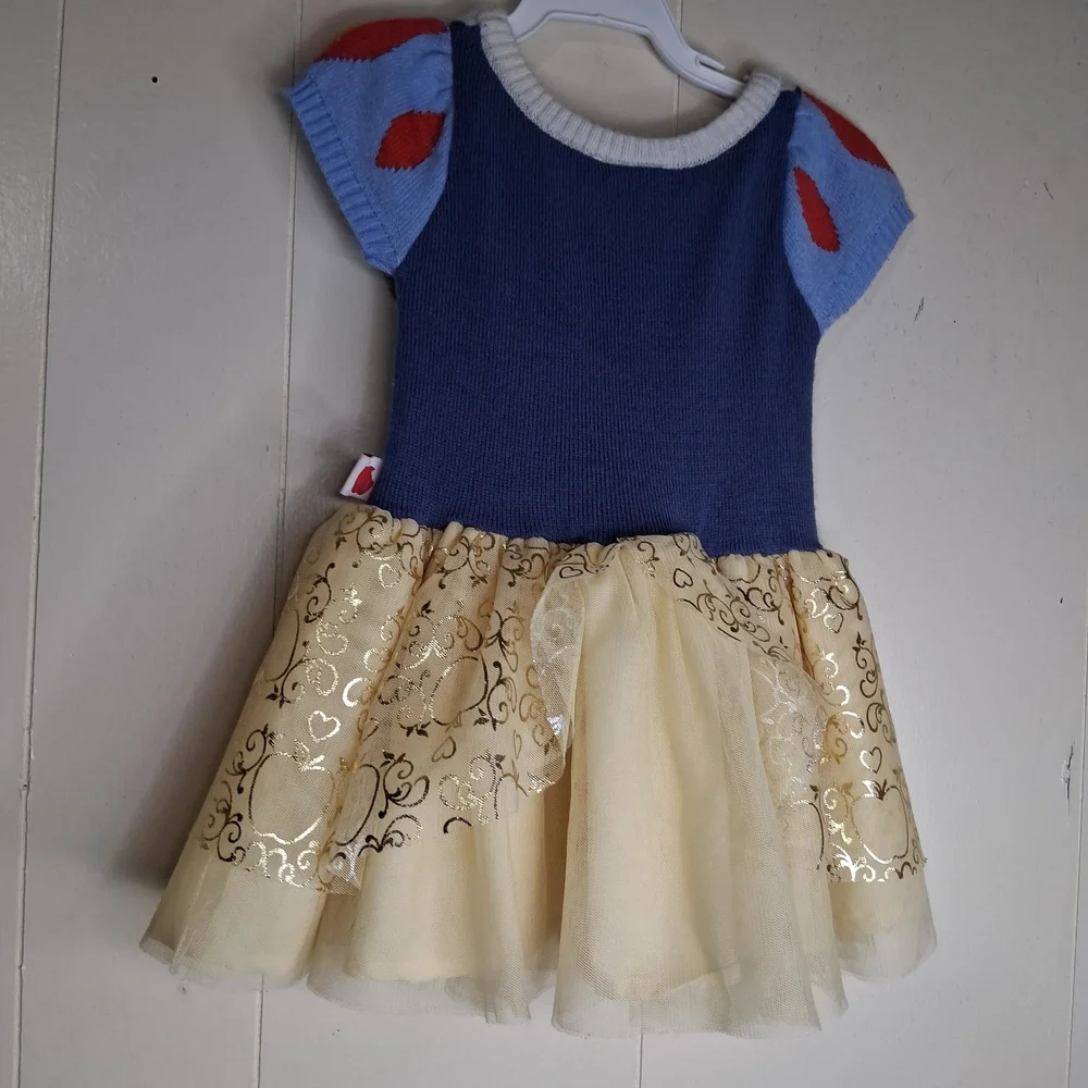 Disney Blue Snow White Princess Costume Dress - Picture 3 of 3